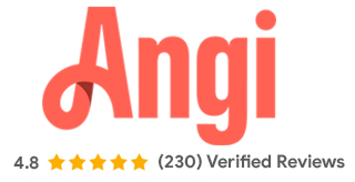 Angi Review Logo - 4.8 rating on 230 verified reviews